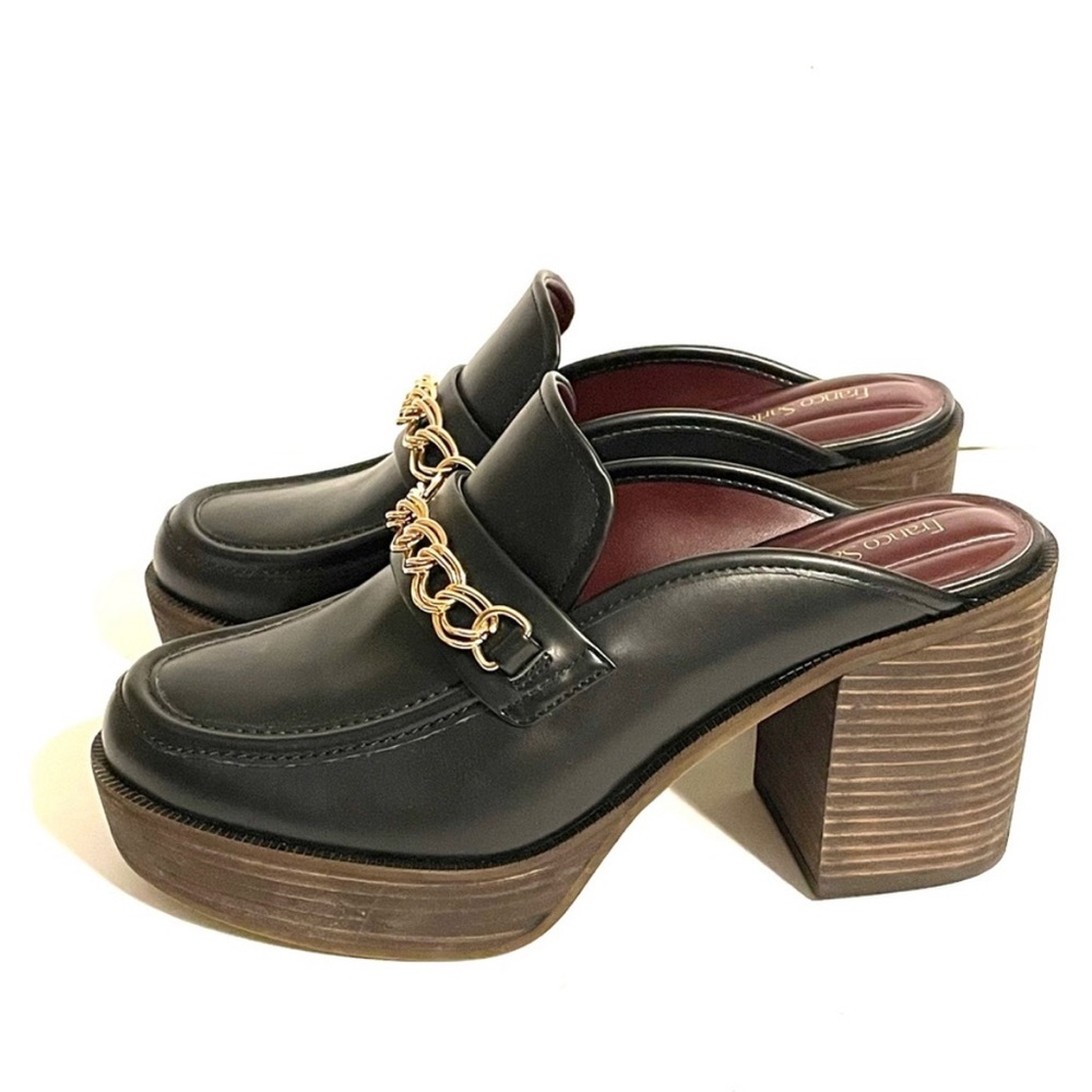 NWOT Franco Sarto Katra Platform Loafer Mule